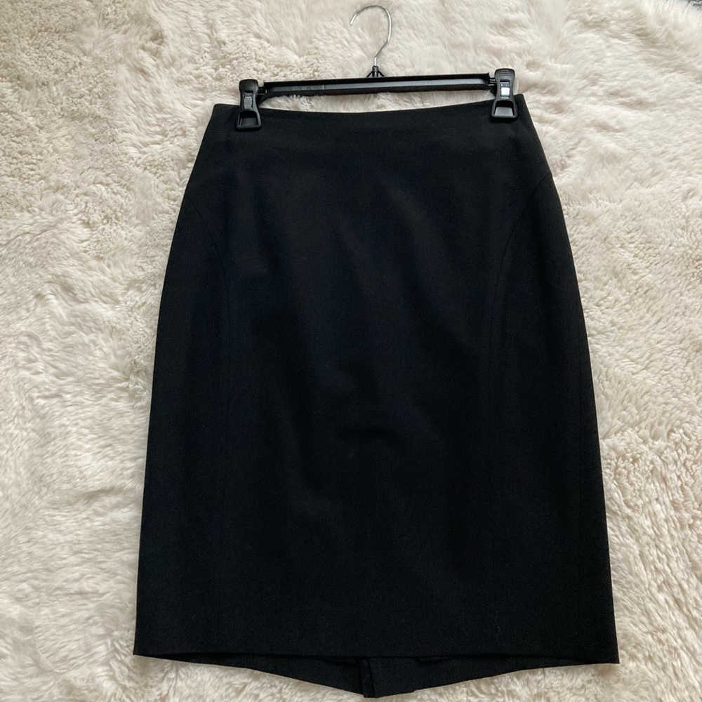 Ann Taylor Classic Black Pencil Skirt